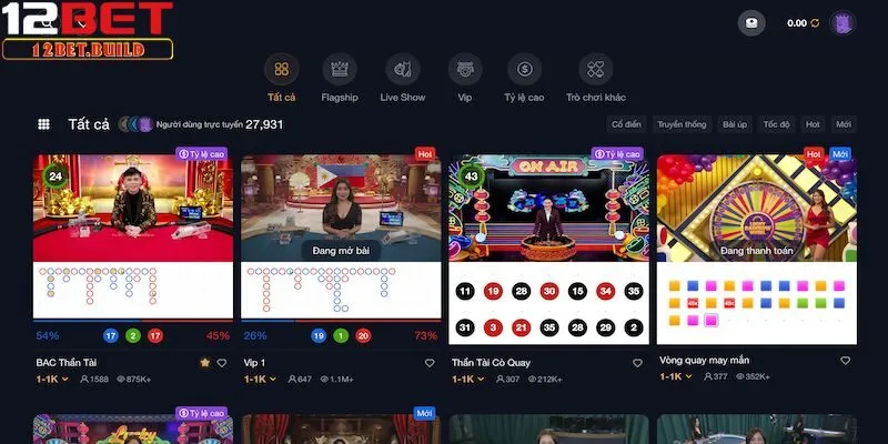 Điểm qua danh sách trò chơi đỉnh cao