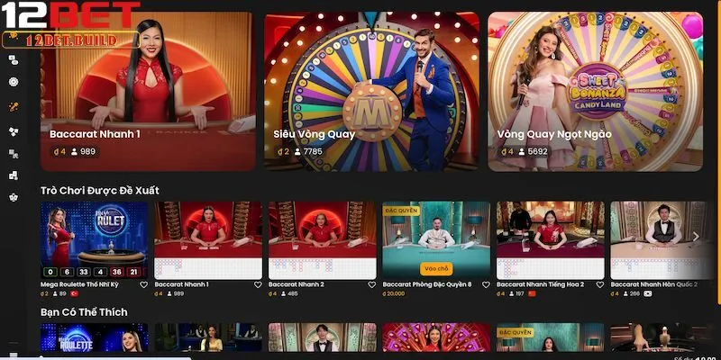 Các điều kiện được phép đăng ký 12bet