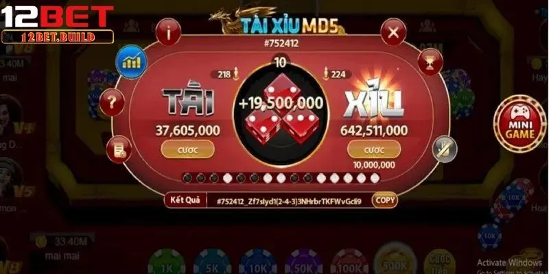 Tài xỉu MD5 Debet - Kinh nghiệm chơi hiệu quả cho người mới
