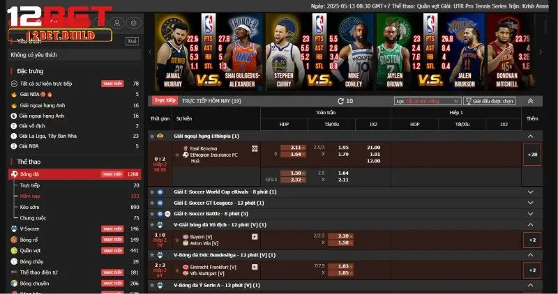 Một số lưu ý khi tham gia cá cược thể thao tại 12bet